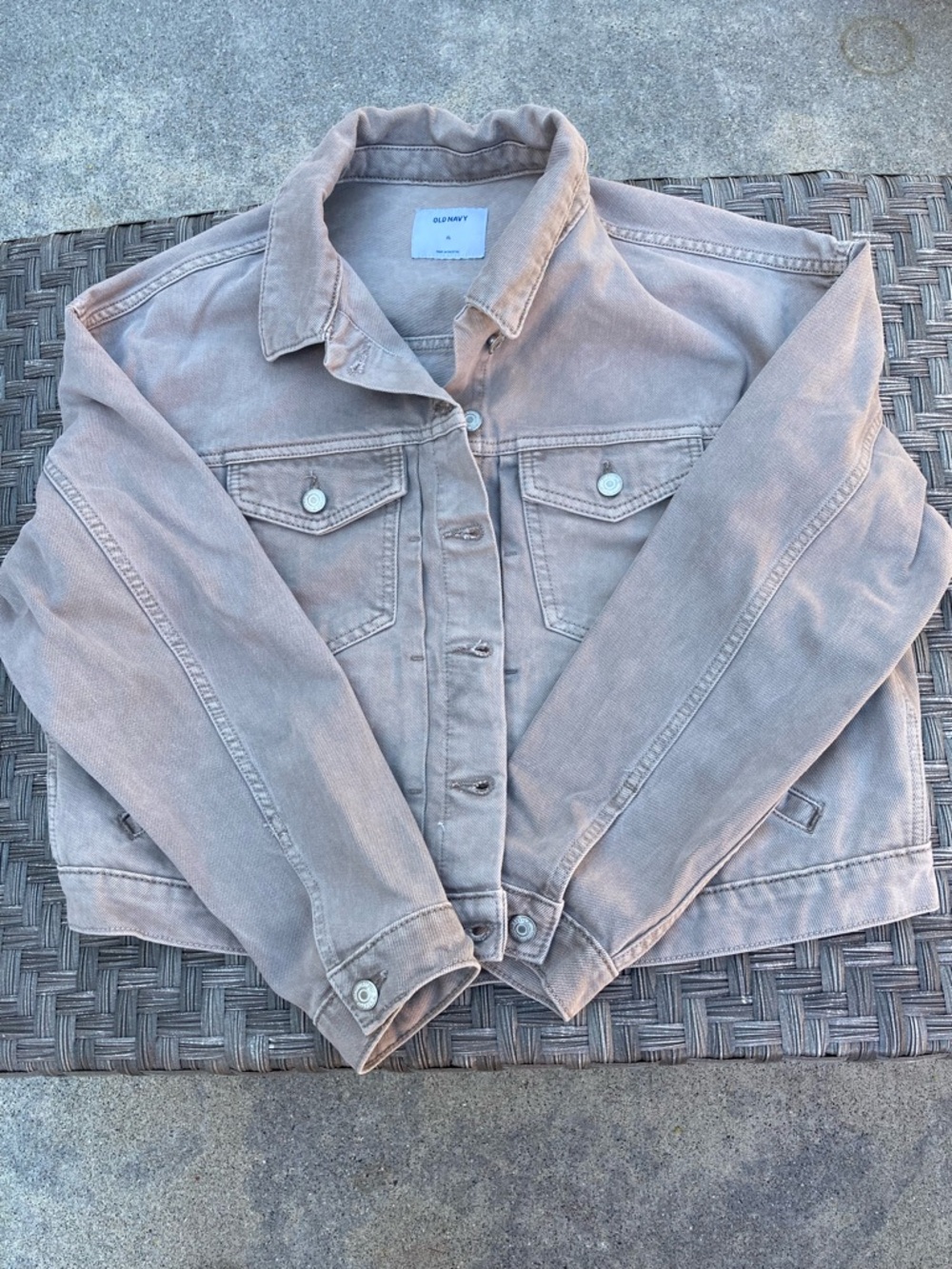 Old Navy Gray Jean Jacket
